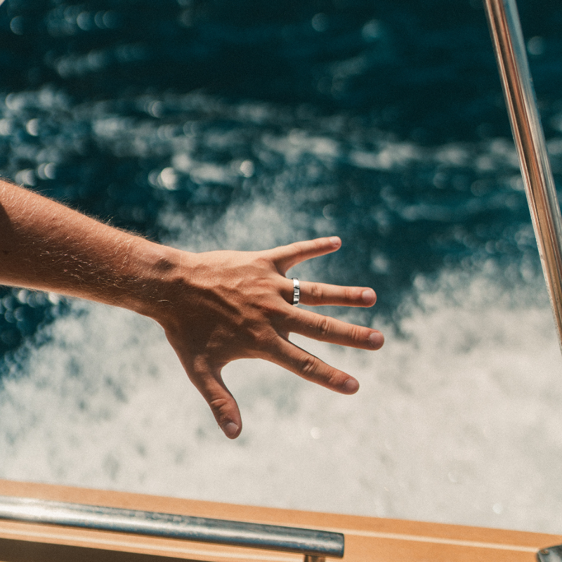 Pierścień Inox - Prezent ze stali nierdzewnej