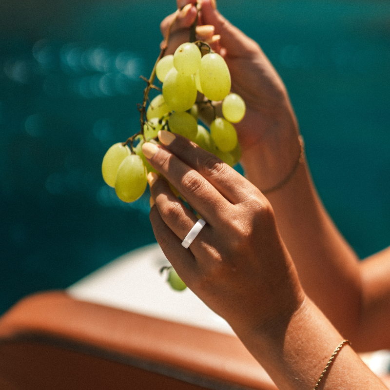 Obrączki ceramiczne cienkie