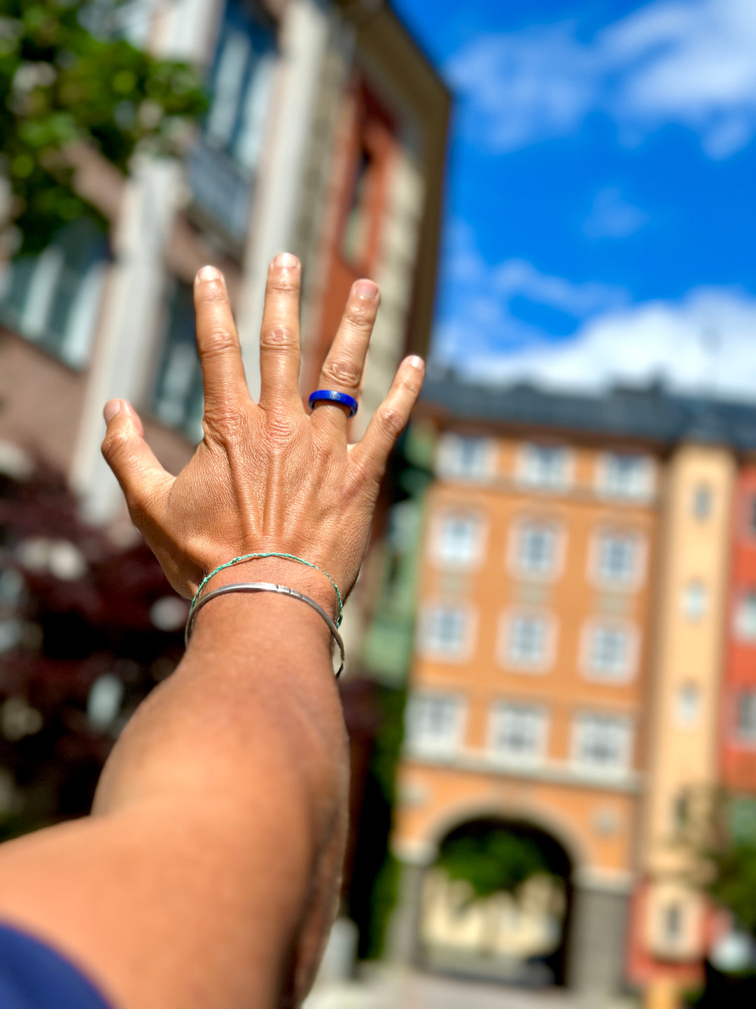 Anello Sottile in Ceramica